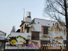 户外文化墙绘—让人驻足的风景
