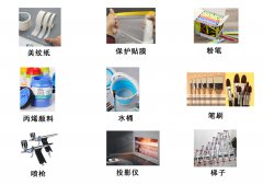 专业墙绘师的绘画步骤及墙体画面维护